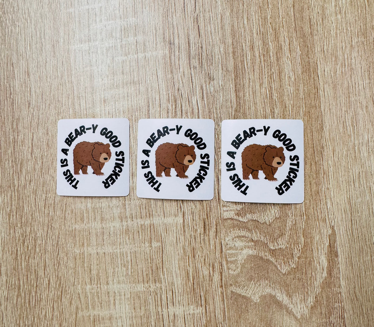 BEAR STICKERS