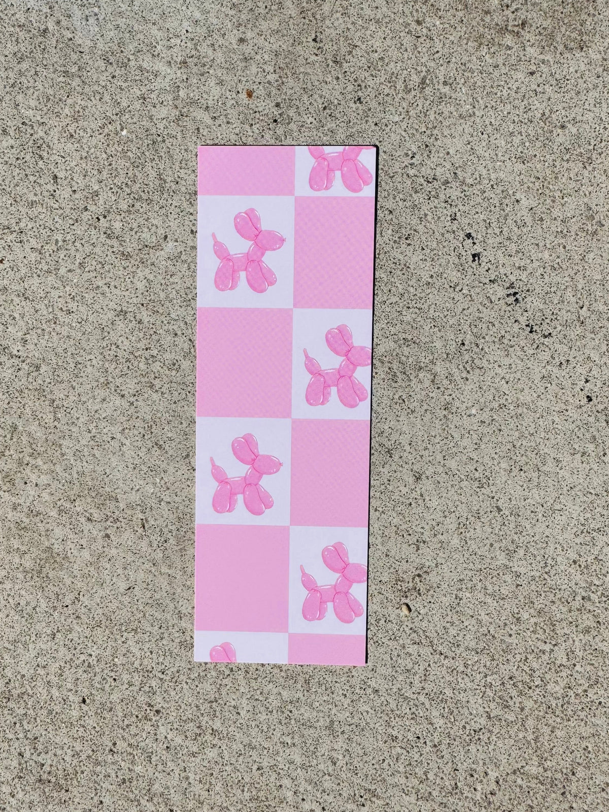 Balloon Dog Bookmark