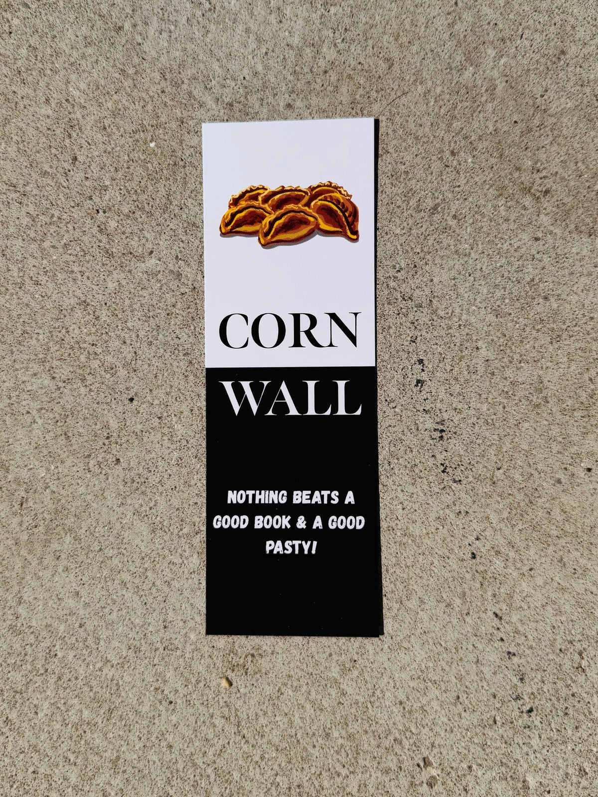 Cornish Pasty Bookmark