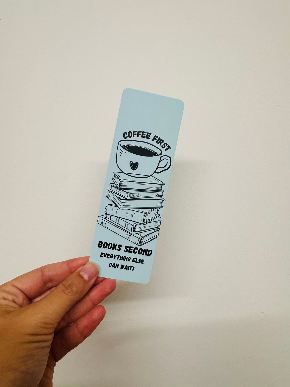 Coffee First Bookmark