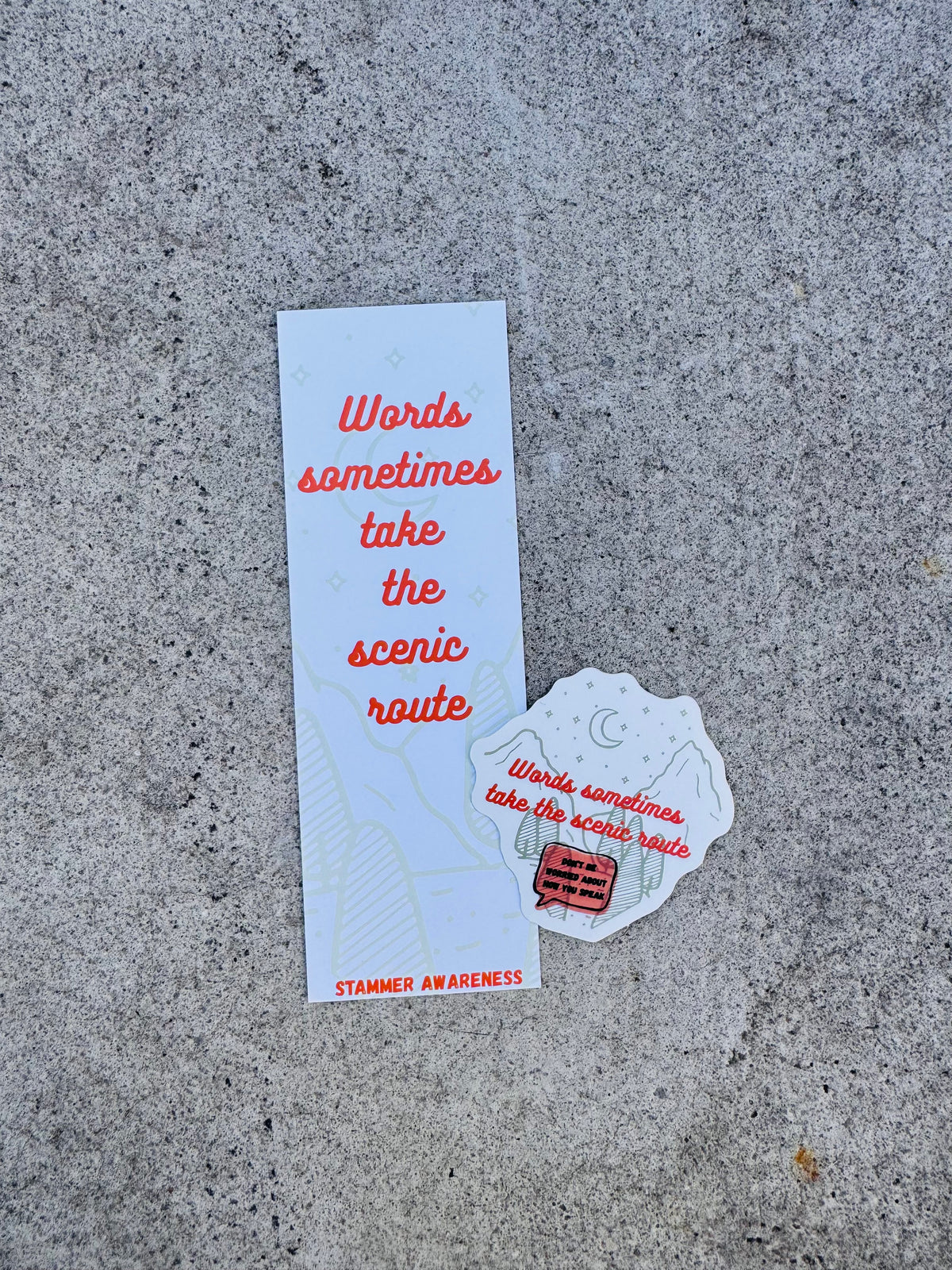 Words Take The Scenic Route