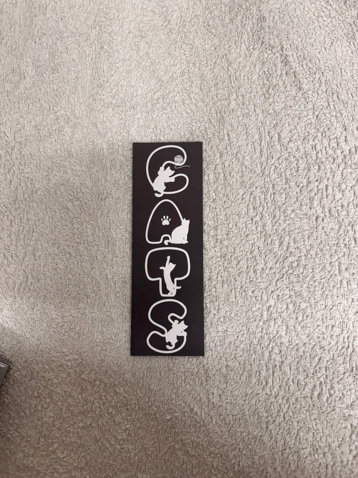 CATS bookmark