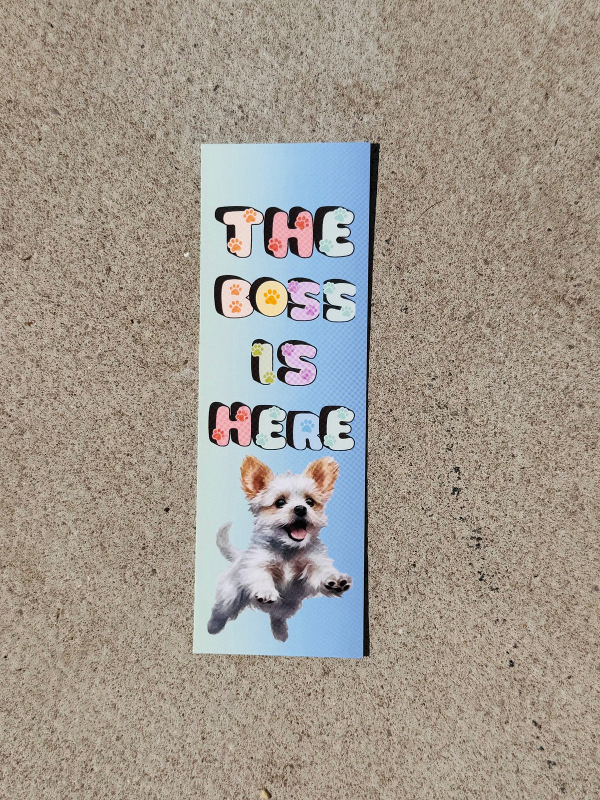 The Boss Bookmark